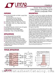 LT6604-5 datasheet pdf Linear Technology
