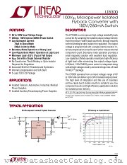 LT8300 datasheet pdf Linear Technology