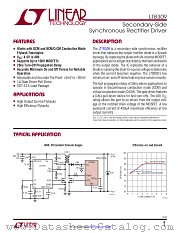 LT8309 datasheet pdf Linear Technology