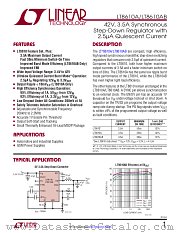 LT8610A datasheet pdf Linear Technology
