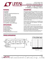 LTC2151-12 datasheet pdf Linear Technology