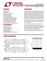 LTC2158-12 datasheet pdf Linear Technology
