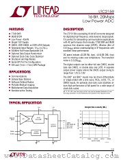 LTC2159 datasheet pdf Linear Technology