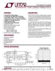 LTC2203 datasheet pdf Linear Technology
