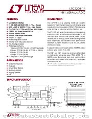 LTC2205-14 datasheet pdf Linear Technology