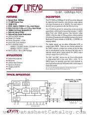 LTC2209 datasheet pdf Linear Technology