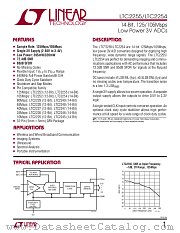 LTC2254 datasheet pdf Linear Technology