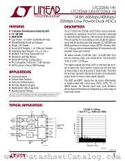 LTC2264-14 datasheet pdf Linear Technology