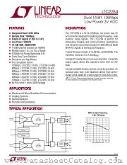 LTC2284 datasheet pdf Linear Technology