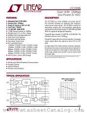 LTC2285 datasheet pdf Linear Technology