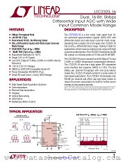 LTC2323-16 datasheet pdf Linear Technology