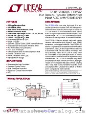 LTC2326-16 datasheet pdf Linear Technology