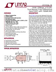 LTC2336-18 datasheet pdf Linear Technology