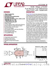 LTC2338-18 datasheet pdf Linear Technology