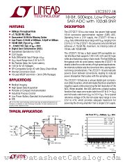LTC2377-18 datasheet pdf Linear Technology