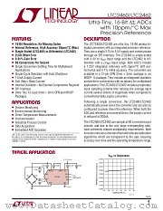 LTC2462 datasheet pdf Linear Technology