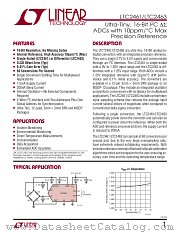 LTC2461 datasheet pdf Linear Technology