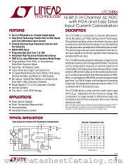 LTC2486 datasheet pdf Linear Technology