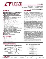 LTC2495 datasheet pdf Linear Technology