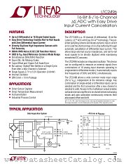 LTC2496 datasheet pdf Linear Technology