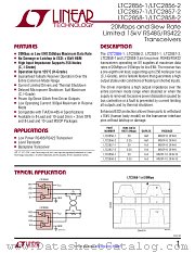 LTC2856 datasheet pdf Linear Technology