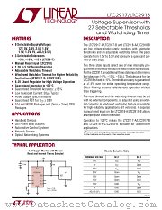LTC2917 datasheet pdf Linear Technology
