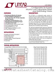 LTC2931 datasheet pdf Linear Technology