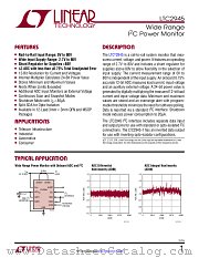 LTC2945 datasheet pdf Linear Technology
