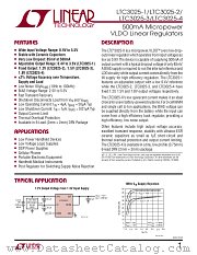 LTC3025-2 datasheet pdf Linear Technology