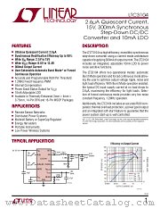 LTC3104 datasheet pdf Linear Technology