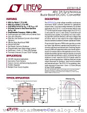 LTC3115-2 datasheet pdf Linear Technology