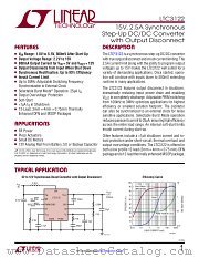 LTC3122 datasheet pdf Linear Technology