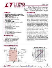 LTC3129 datasheet pdf Linear Technology