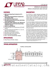 LTC3219 datasheet pdf Linear Technology
