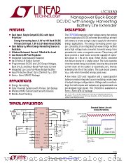 LTC3330 datasheet pdf Linear Technology