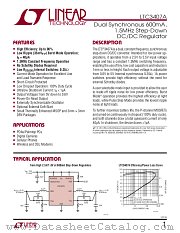 LTC3407A datasheet pdf Linear Technology