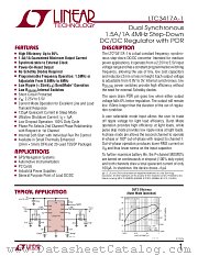 LTC3417A-1 datasheet pdf Linear Technology