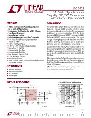 LTC3422 datasheet pdf Linear Technology