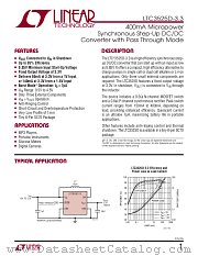 LTC3525D-3.3 datasheet pdf Linear Technology