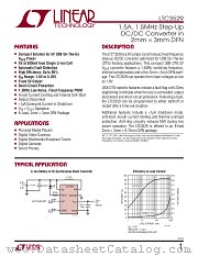 LTC3529 datasheet pdf Linear Technology