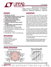 LTC3544 datasheet pdf Linear Technology