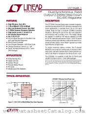 LTC3548-1 datasheet pdf Linear Technology