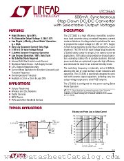 LTC3563 datasheet pdf Linear Technology
