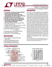 LTC3577 datasheet pdf Linear Technology