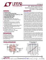 LTC3614 datasheet pdf Linear Technology