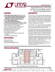 LTC3727A-1 datasheet pdf Linear Technology