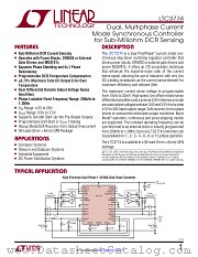 LTC3774 datasheet pdf Linear Technology