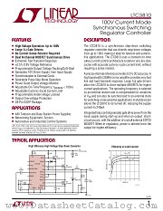 LTC3810 datasheet pdf Linear Technology