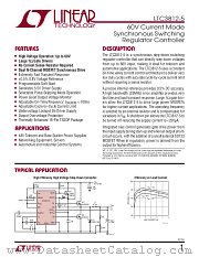LTC3812-5 datasheet pdf Linear Technology