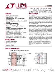 LTC3833 datasheet pdf Linear Technology